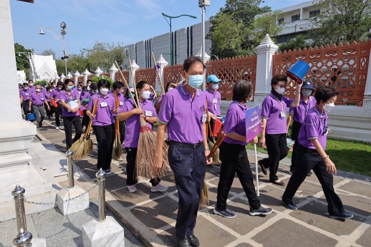 สจด. จัดกิจกรรมจิตอาสา ทำความดี — 6 พฤษภาคม 2025 — สถาบันเทคโนโลยีจิตรลดา CDTI