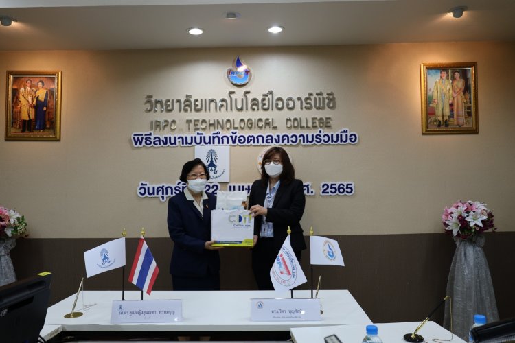ลงนามความร่วมมือทางวิชาการ วิทยาลัยเทคโนโลยีไออาร์พีซี — 5 พฤษภาคม 2025 — สถาบันเทคโนโลยีจิตรลดา CDTI