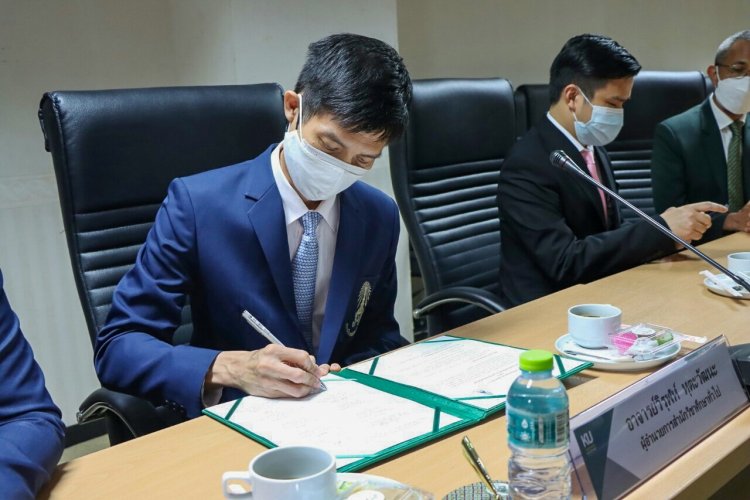 สจด. จับมือ ม.เกษตร สร้างภาคีเครือข่ายพัฒนางานวิชาการ วิจัย และบริการวิชาการ  — 5 พฤษภาคม 2025 — สถาบันเทคโนโลยีจิตรลดา CDTI