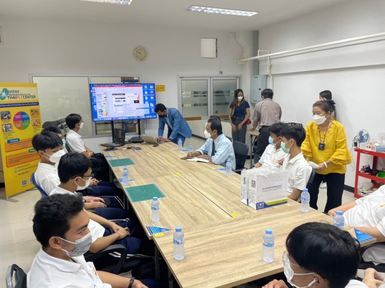ศึกษาดูงานสาขาวิชาเทคโนโลยีระบบสมองกลฝังตัว ศูนย์ Trainning Thai PLC Center — 5 พฤษภาคม 2025 — สถาบันเทคโนโลยีจิตรลดา CDTI