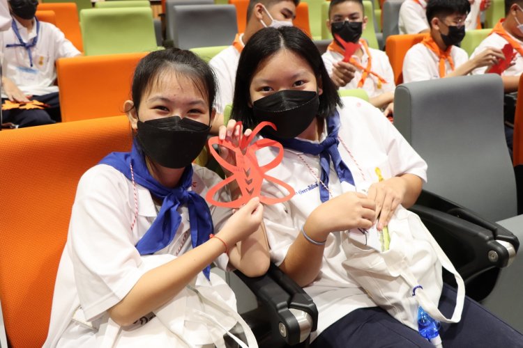พิธีปฐมนิเทศนักเรียนใหม่และกิจกรรม “ค่ายกระชับมิตร” ประจำปีการศึกษา 2565 — 7 พฤษภาคม 2025 — สถาบันเทคโนโลยีจิตรลดา CDTI