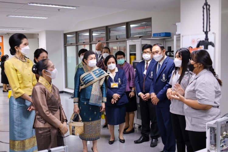 ภริยานายกรัฐมนตรี สปป.ลาว เยี่ยมสถาบันเทคโนโลยีจิตรลดา — 5 พฤษภาคม 2025 — สถาบันเทคโนโลยีจิตรลดา CDTI