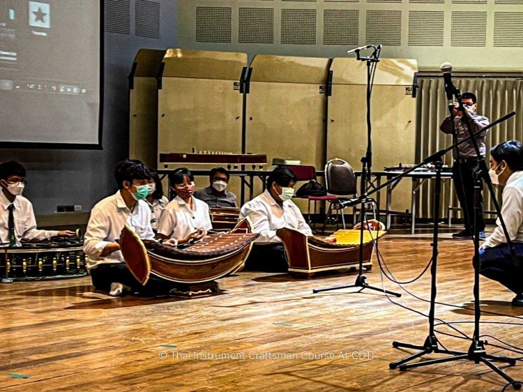 สาขาการสร้างเครื่องดนตรีไทย จัดอบรมเชิงปฏิบัติการพื้นฐานการจัดการจัดระบบขยายเสียงสำหรับดนตรีไทย — 9 พฤษภาคม 2025 — สถาบันเทคโนโลยีจิตรลดา CDTI