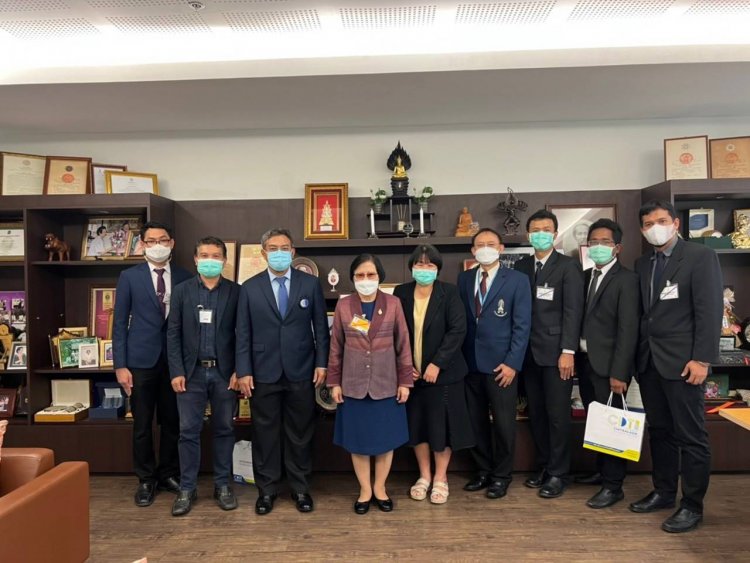 ต้อนรับคณะศูนย์ทดสอบมาตรฐานระบบขนส่งทางราง — 6 พฤษภาคม 2025 — สถาบันเทคโนโลยีจิตรลดา CDTI