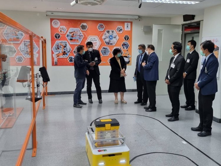 ต้อนรับคณะศูนย์ทดสอบมาตรฐานระบบขนส่งทางราง — 6 พฤษภาคม 2025 — สถาบันเทคโนโลยีจิตรลดา CDTI