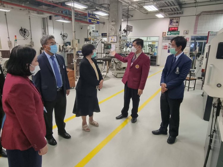 ต้อนรับคณะศูนย์ทดสอบมาตรฐานระบบขนส่งทางราง — 6 พฤษภาคม 2025 — สถาบันเทคโนโลยีจิตรลดา CDTI
