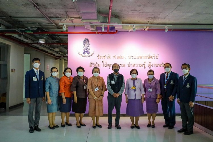 ต้อนรับอดีตรัฐมนตรีว่าการกระทรวงการคลังและคณะ — 8 พฤษภาคม 2025 — สถาบันเทคโนโลยีจิตรลดา CDTI