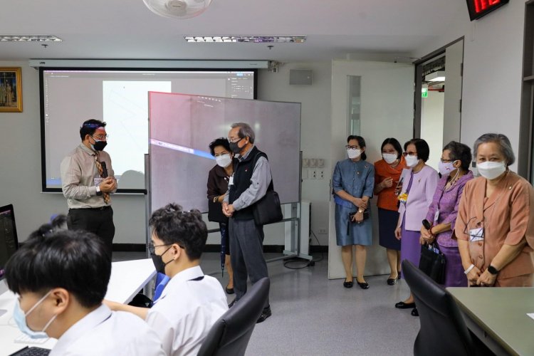 ต้อนรับอดีตรัฐมนตรีว่าการกระทรวงการคลังและคณะ — 8 พฤษภาคม 2025 — สถาบันเทคโนโลยีจิตรลดา CDTI