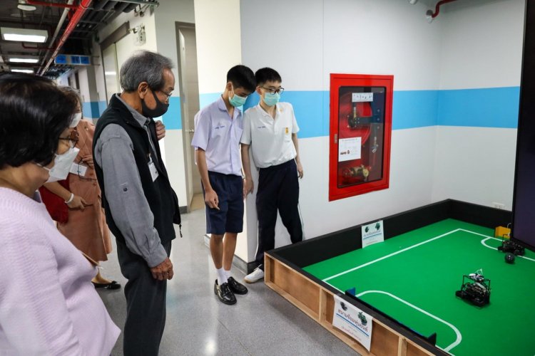 ต้อนรับอดีตรัฐมนตรีว่าการกระทรวงการคลังและคณะ — 8 พฤษภาคม 2025 — สถาบันเทคโนโลยีจิตรลดา CDTI