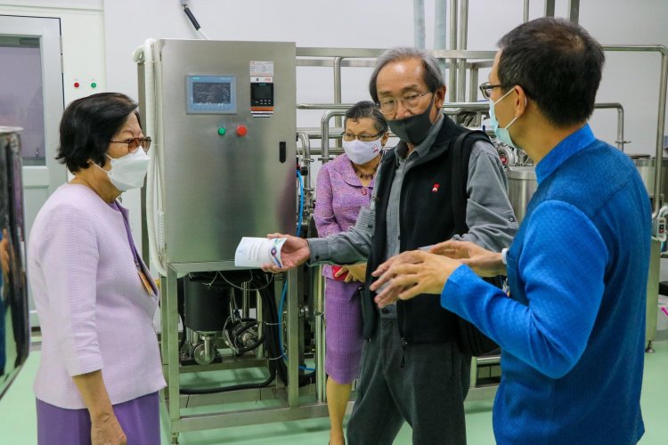 ต้อนรับอดีตรัฐมนตรีว่าการกระทรวงการคลังและคณะ — 8 พฤษภาคม 2025 — สถาบันเทคโนโลยีจิตรลดา CDTI