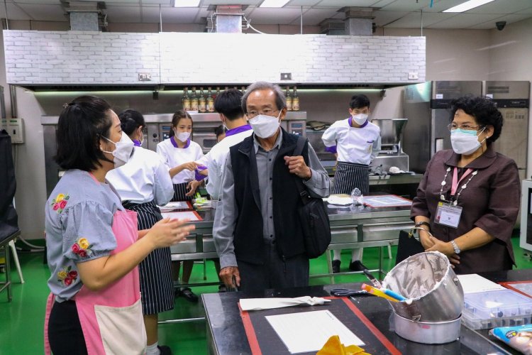 ต้อนรับอดีตรัฐมนตรีว่าการกระทรวงการคลังและคณะ — 8 พฤษภาคม 2025 — สถาบันเทคโนโลยีจิตรลดา CDTI
