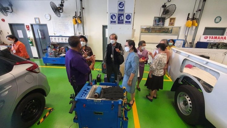 ต้อนรับอดีตรัฐมนตรีว่าการกระทรวงการคลังและคณะ — 8 พฤษภาคม 2025 — สถาบันเทคโนโลยีจิตรลดา CDTI