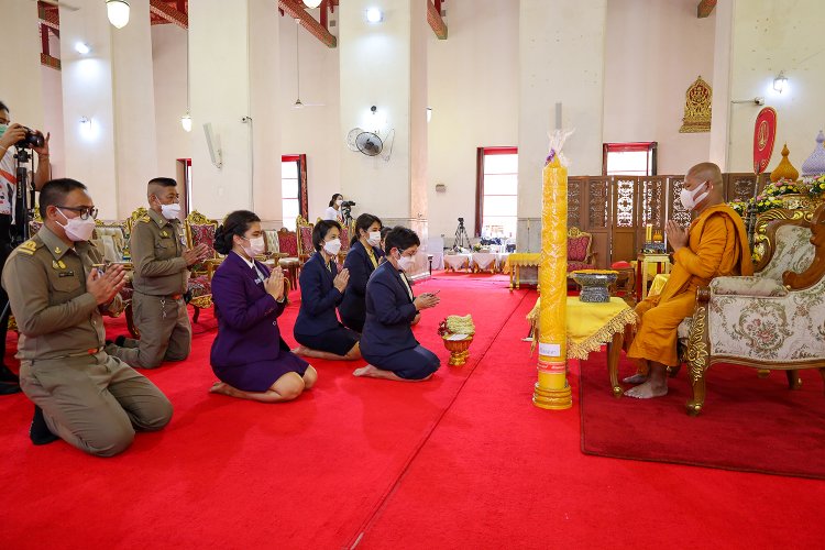 ถวายเทียนพรรษามหามงคลเพื่อแผ่นดิน ปี 2565 — 6 พฤษภาคม 2025 — สถาบันเทคโนโลยีจิตรลดา CDTI