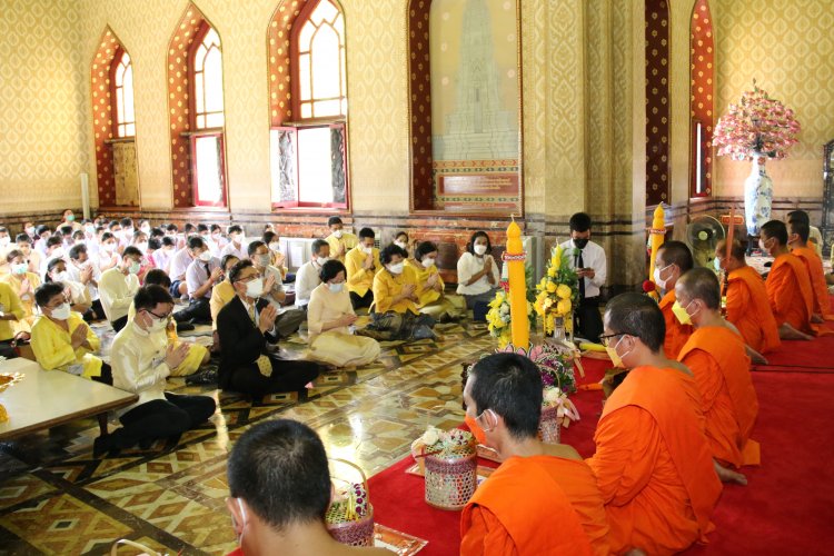 ถวายเทียนพรรษาวัดเบญจมบพิตรดุสิตวนารามราชวรวิหาร — 6 พฤษภาคม 2025 — สถาบันเทคโนโลยีจิตรลดา CDTI