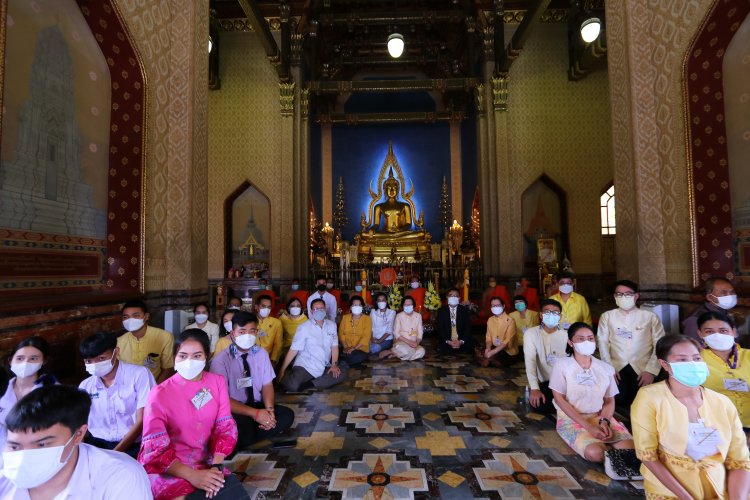 ถวายเทียนพรรษาวัดเบญจมบพิตรดุสิตวนารามราชวรวิหาร — 6 พฤษภาคม 2025 — สถาบันเทคโนโลยีจิตรลดา CDTI