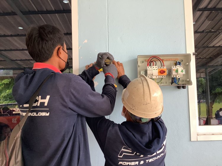 โครงการเทคโนโลยีปันน้ำใจเพื่อน้อง ครั้งที่ 5 — 4 พฤษภาคม 2025 — สถาบันเทคโนโลยีจิตรลดา CDTI