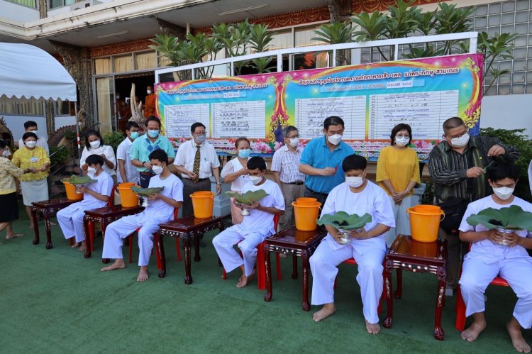 ปลงผมบรรพชาสามเณร — 5 พฤษภาคม 2025 — สถาบันเทคโนโลยีจิตรลดา CDTI