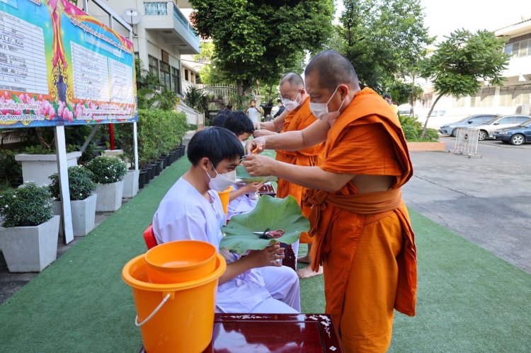 ปลงผมบรรพชาสามเณร — 5 พฤษภาคม 2025 — สถาบันเทคโนโลยีจิตรลดา CDTI