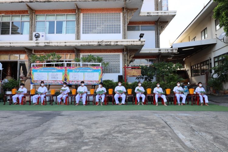 ปลงผมบรรพชาสามเณร — 5 พฤษภาคม 2025 — สถาบันเทคโนโลยีจิตรลดา CDTI