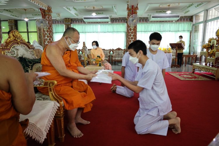 ปลงผมบรรพชาสามเณร — 5 พฤษภาคม 2025 — สถาบันเทคโนโลยีจิตรลดา CDTI