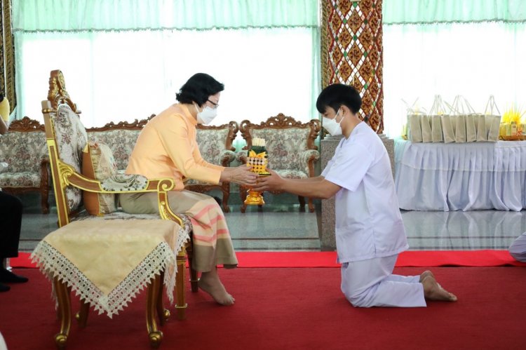 ปลงผมบรรพชาสามเณร — 5 พฤษภาคม 2025 — สถาบันเทคโนโลยีจิตรลดา CDTI