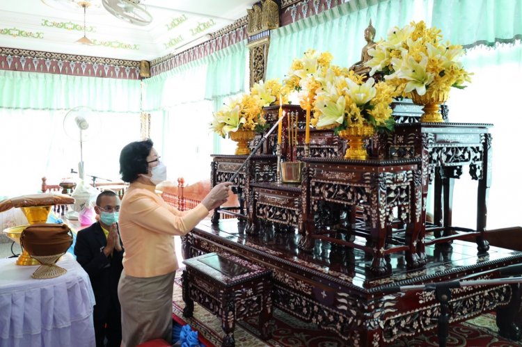 ปลงผมบรรพชาสามเณร — 5 พฤษภาคม 2025 — สถาบันเทคโนโลยีจิตรลดา CDTI