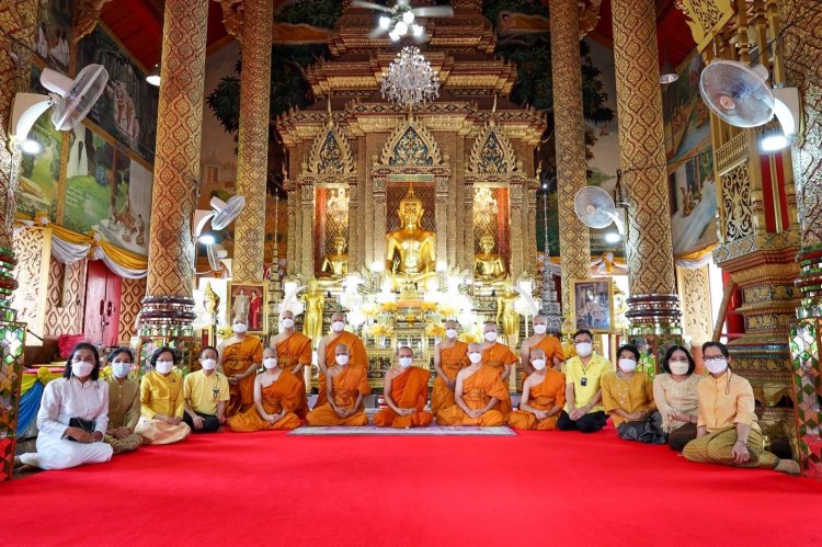 พิธีบรรพชาสามเณรและกิจกรรมจิตอาสา เพื่อถวายเป็นพระราชกุศลและเฉลิมพระเกียรติ พระบาทสมเด็จพระเจ้าอยู่หัว — 5 พฤษภาคม 2025 — สถาบันเทคโนโลยีจิตรลดา CDTI