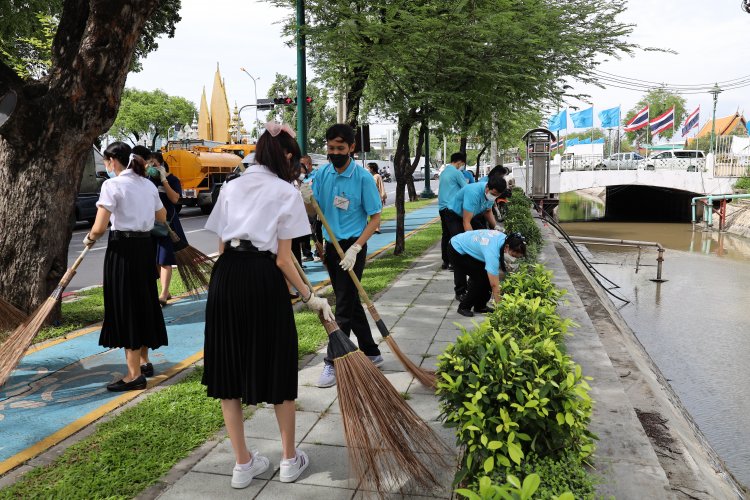 พิธีทำบุญเฉลิมพระเกียรติ และกิจกรรมจิตอาสาถวายเป็นพระราชกุศล  — 9 พฤษภาคม 2025 — สถาบันเทคโนโลยีจิตรลดา CDTI