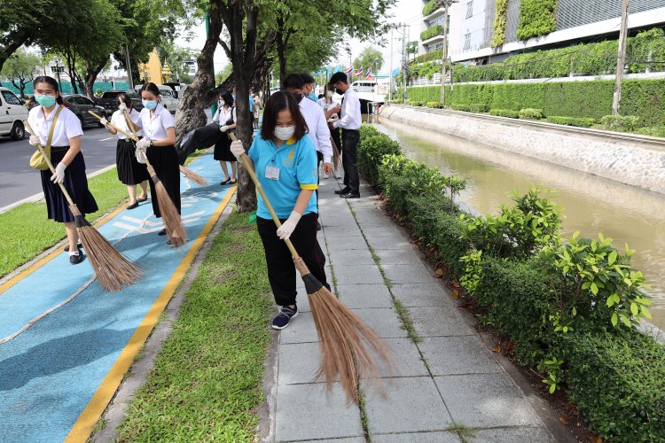 พิธีทำบุญเฉลิมพระเกียรติ และกิจกรรมจิตอาสาถวายเป็นพระราชกุศล  — 9 พฤษภาคม 2025 — สถาบันเทคโนโลยีจิตรลดา CDTI