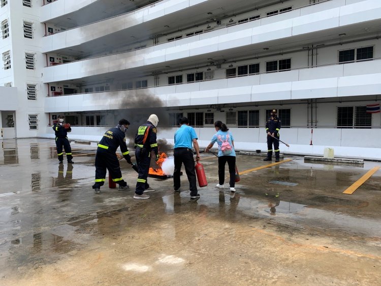 CDTI ร่วมฝึกอบรมการป้องกันและระงับอัคคีภัยภายในพื้นที่เขตพระราชฐาน รุ่นที่ 1/2565 — 9 พฤษภาคม 2025 — สถาบันเทคโนโลยีจิตรลดา CDTI