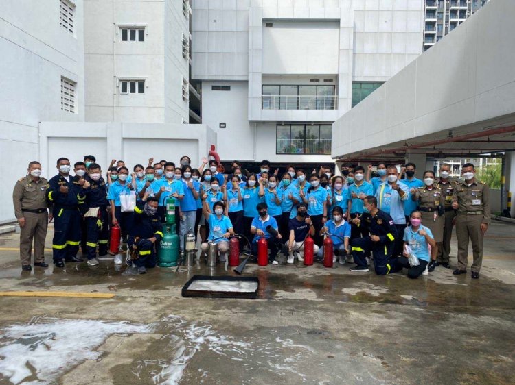 CDTI ร่วมฝึกอบรมการป้องกันและระงับอัคคีภัยภายในพื้นที่เขตพระราชฐาน รุ่นที่ 1/2565 — 9 พฤษภาคม 2025 — สถาบันเทคโนโลยีจิตรลดา CDTI