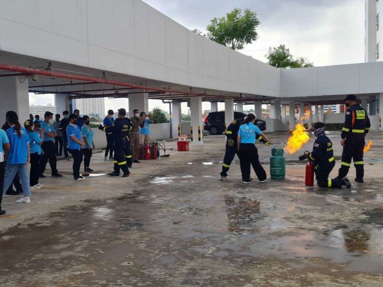 CDTI ร่วมฝึกอบรมการป้องกันและระงับอัคคีภัยภายในพื้นที่เขตพระราชฐาน รุ่นที่ 1/2565 — 9 พฤษภาคม 2025 — สถาบันเทคโนโลยีจิตรลดา CDTI