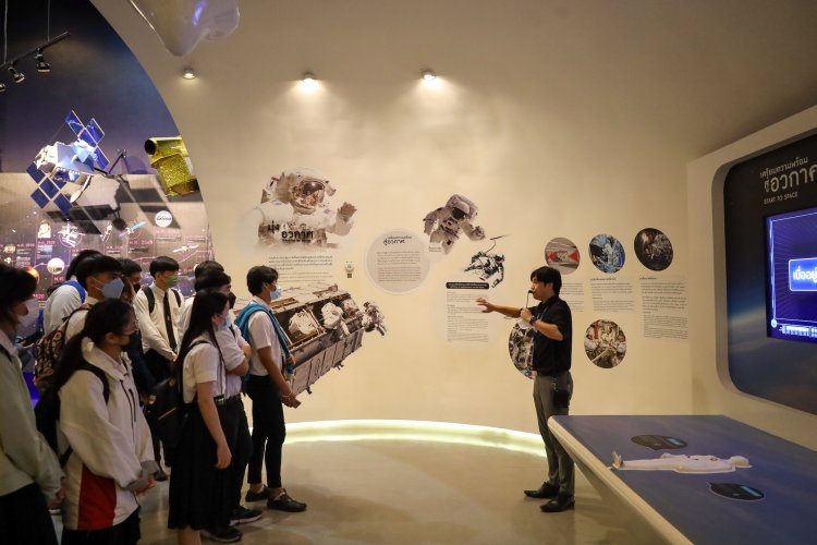 ทัศนศึกษาอุทยานรังสรรค์นวัตกรรมอวกาศ — 9 พฤษภาคม 2025 — สถาบันเทคโนโลยีจิตรลดา CDTI