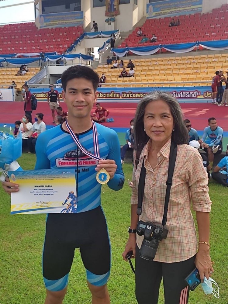 ร่วมแสดงความยินดีกับนักเรียน CDTI ในการแข่งขันจักรยานประเภทลู่ — 4 พฤษภาคม 2025 — สถาบันเทคโนโลยีจิตรลดา CDTI