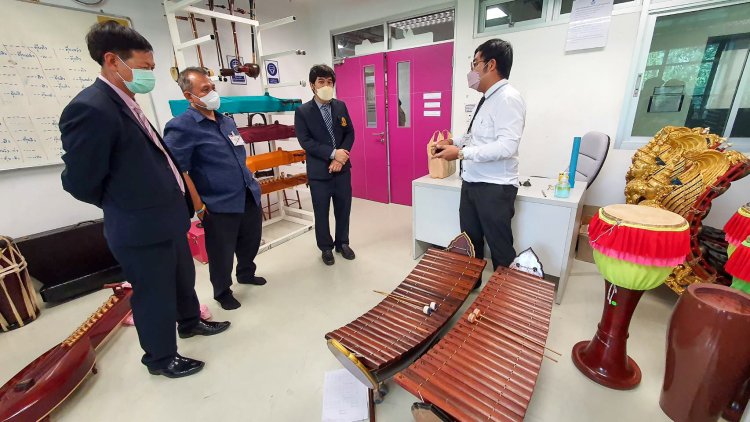 ต้อนรับคณะผู้บริหารโรงเรียนสิงห์สมุทร จ.ชลบุรี — 3 พฤษภาคม 2025 — สถาบันเทคโนโลยีจิตรลดา CDTI
