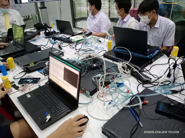 "Config Static Route" บน Router CISCO — 9 พฤษภาคม 2025 — สถาบันเทคโนโลยีจิตรลดา CDTI