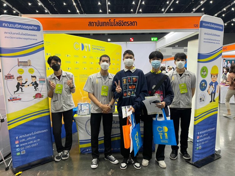 ออกบูธ Dek-D’s TCAS Fair — 1 พฤษภาคม 2025 — สถาบันเทคโนโลยีจิตรลดา CDTI