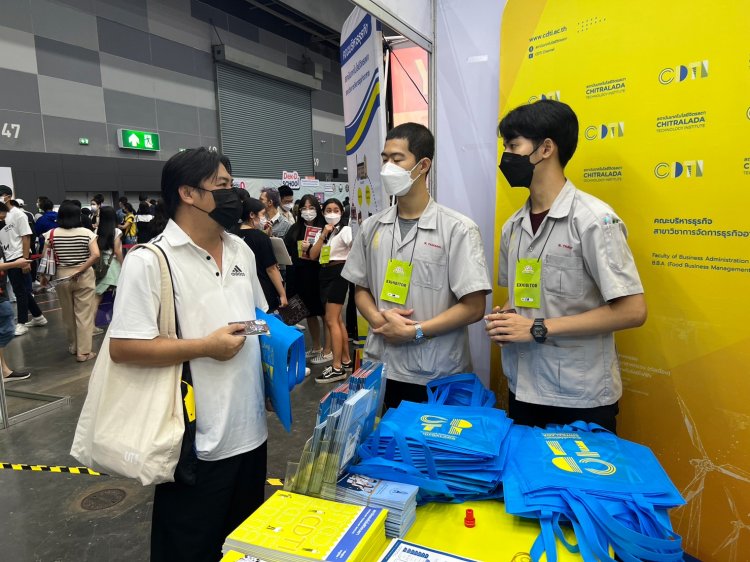 ออกบูธ Dek-D’s TCAS Fair — 1 พฤษภาคม 2025 — สถาบันเทคโนโลยีจิตรลดา CDTI