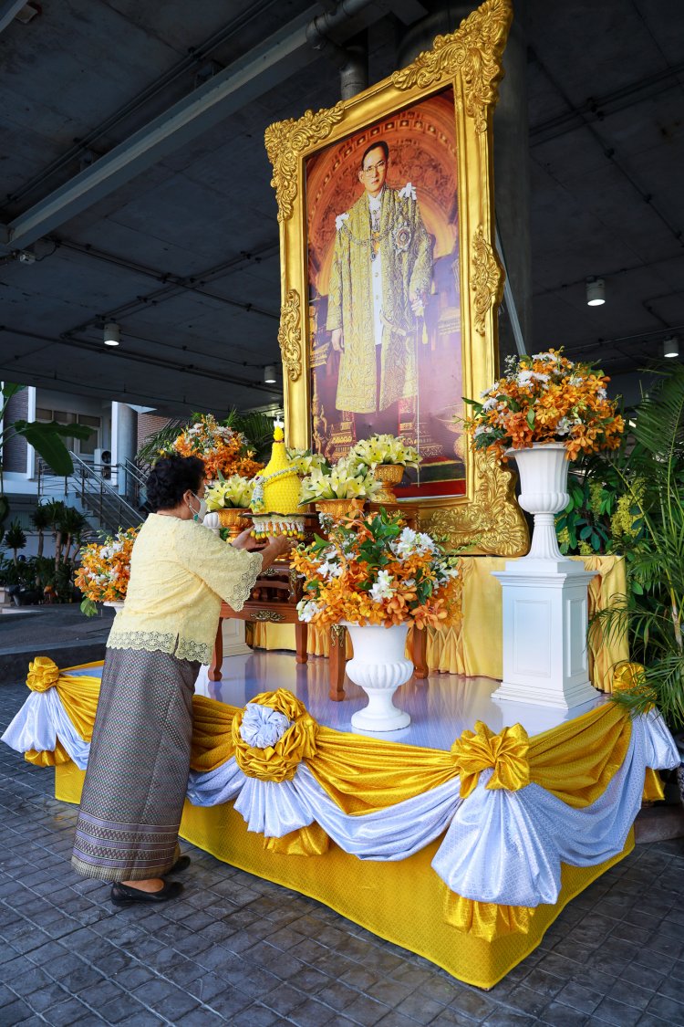 พิธีบำเพ็ญกุศลสำนึกในพระมหากรุณาธิคุณ เนื่องในวันคล้ายวันพระบรมราชสมภพ — 9 พฤษภาคม 2025 — สถาบันเทคโนโลยีจิตรลดา CDTI
