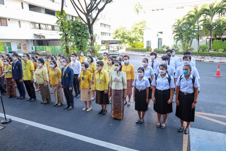 พิธีบำเพ็ญกุศลสำนึกในพระมหากรุณาธิคุณ เนื่องในวันคล้ายวันพระบรมราชสมภพ — 9 พฤษภาคม 2025 — สถาบันเทคโนโลยีจิตรลดา CDTI