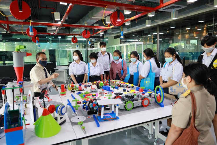 ต้อนรับคณะโรงเรียนพุทธจักรวิทยา — 23 เมษายน 2025 — สถาบันเทคโนโลยีจิตรลดา CDTI