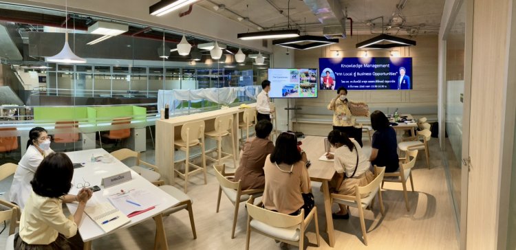 กิจกรรมแลกเปลี่ยนเรียนรู้ (KM) หัวข้อ "จาก Local สู่ Business Opportunities" — 27 เมษายน 2025 — สถาบันเทคโนโลยีจิตรลดา CDTI