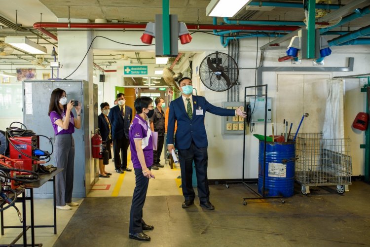 โครงการประเมินด้านความปลอดภัยในสถานศึกษา "Thailand Vision Zero 2021 ก้าวสู่มาตรฐานสากล" — 9 พฤษภาคม 2025 — สถาบันเทคโนโลยีจิตรลดา CDTI