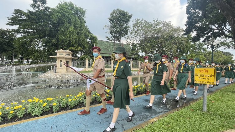 ลูกเสือ-เนตรนารี ระดับชั้นมัธยมศึกษาปีที่ ๓ กิจกรรมเดินทางไกลประกอบการเรียนวิชา — 23 เมษายน 2025 — สถาบันเทคโนโลยีจิตรลดา CDTI