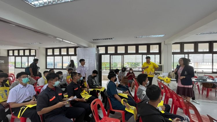 แนะแนววิทยาลัยเทคนิคสัตหีบ — 5 พฤษภาคม 2025 — สถาบันเทคโนโลยีจิตรลดา CDTI
