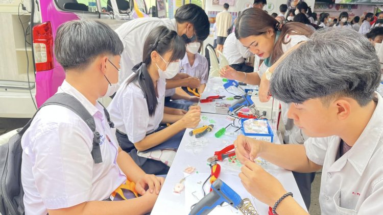 กิจกรรม workshop รวมถึงประชาสัมพันธ์หลักสูตร — 9 พฤษภาคม 2025 — สถาบันเทคโนโลยีจิตรลดา CDTI