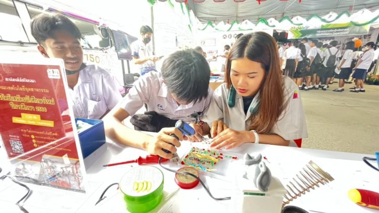 กิจกรรม workshop รวมถึงประชาสัมพันธ์หลักสูตร — 9 พฤษภาคม 2025 — สถาบันเทคโนโลยีจิตรลดา CDTI