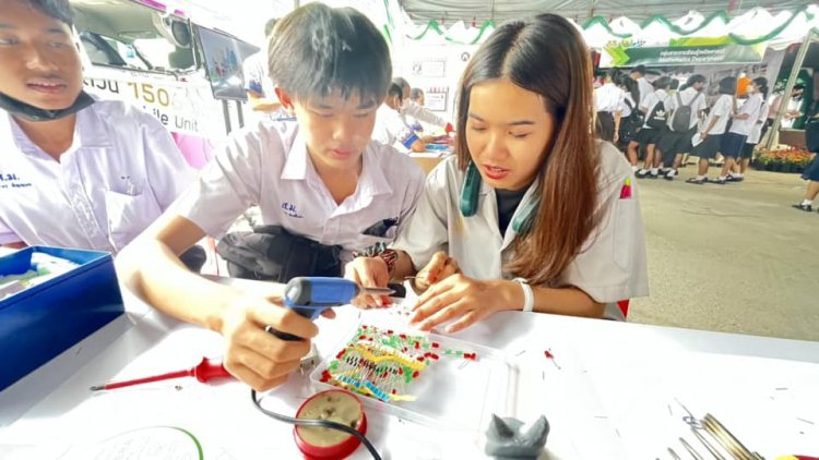 กิจกรรม workshop รวมถึงประชาสัมพันธ์หลักสูตร — 9 พฤษภาคม 2025 — สถาบันเทคโนโลยีจิตรลดา CDTI
