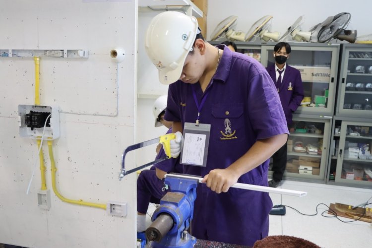 ร่วมแสดงความยินดีการแข่งขันทักษะวิชาชีพ — 1 พฤษภาคม 2025 — สถาบันเทคโนโลยีจิตรลดา CDTI