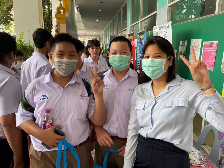 แนะแนวการศึกษาต่อโรงเรียนวัดสุทธิวราราม — 2 พฤษภาคม 2025 — สถาบันเทคโนโลยีจิตรลดา CDTI